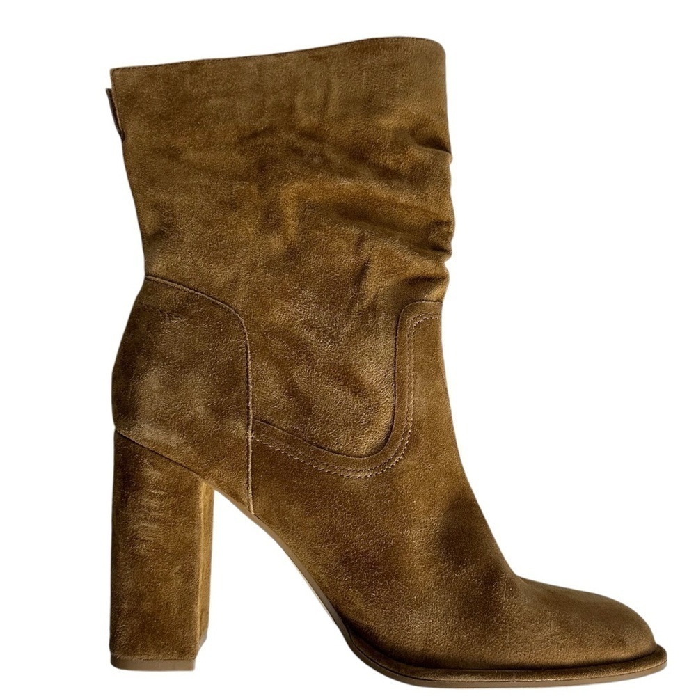 Steve Madden Size 10 Brown Vector Suede Leather Slouch Boots New - Picture 6 of 9